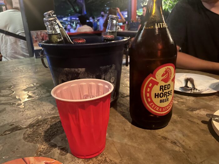 セブ島のビール