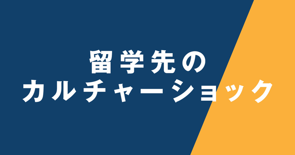 2 1 1| 留学先でのカルチャーショックの体験談!乗り越え方もご紹介
