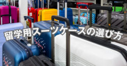 3 1｜ 留学用スーツケースの選び方と4つの失敗防止ポイント