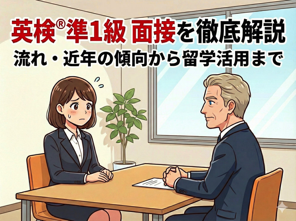 qq top2｜ 英検®︎準1級 面接を徹底解説　～流れ・近年の傾向から留学活用まで～