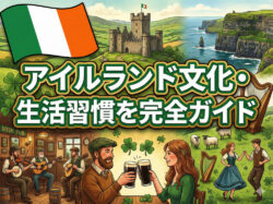 qq top 12 24 2｜ アイルランド文化・生活習慣を完全ガイド｜ケルト文化と日本との違い、留学前に知っておきたい基礎知識