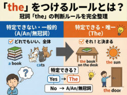 the｜ 「the」をつけるルールとは？冠詞「the」の判断ルールを完全整理
