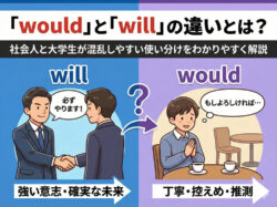 would｜ 「would」と「will」の違いとは？混乱しやすい使い分けをわかりやすく解説