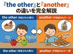 another 1｜ 「the other」と「another」の違いを完全解説｜例文で一発理解