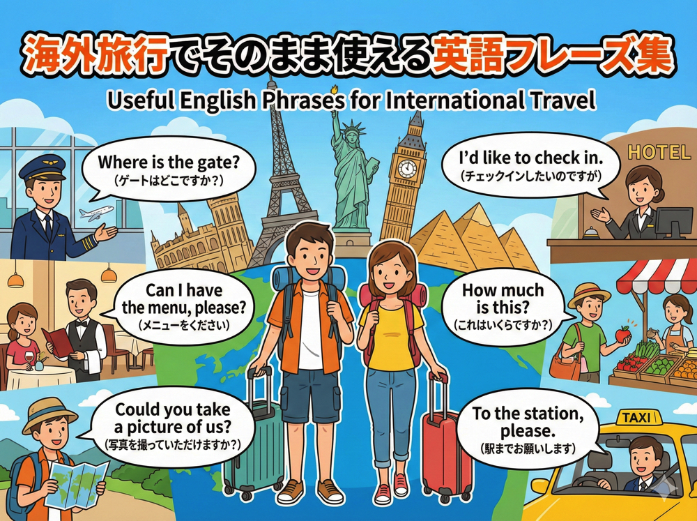 qq 2 15 1| 海外旅行でそのまま使える英語フレーズ集|大学生・社会人向け基本表現