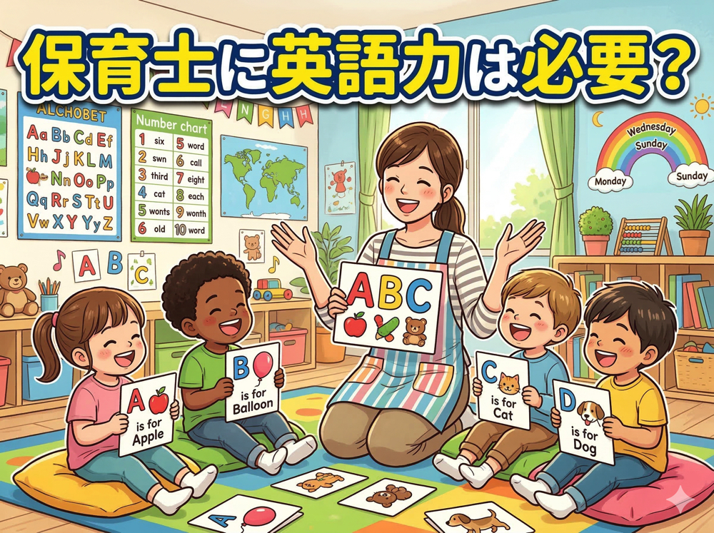 Nursery school teacher｜ 保育士に英語力は必要？メリットや役立つ資格、インターナショナルスクール等への転職・求人を徹底解説