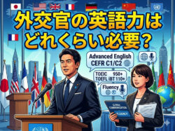 gaikokan｜ 外交官の英語力はどれくらい必要？役職ごとのレベル・資格・なり方を徹底解説