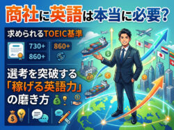 high score｜ 商社に英語は本当に必要？求められるTOEIC基準と選考を突破する「稼げる英語力」の磨き方
