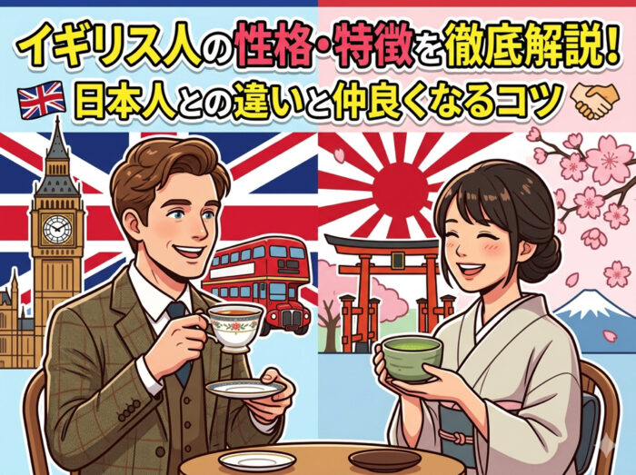 England｜ イギリス人の性格・特徴を徹底解説！日本人との違いと仲良くなるコツ