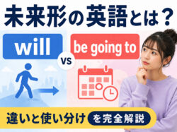 be going to｜ 未来形の英語とは？「will・be going to」の違いと使い分けを完全解説