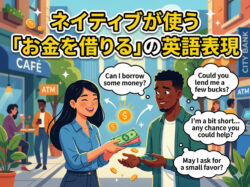 borrow｜ ネイティブが使う「お金を借りる」の英語表現｜シーン別フレーズ付き