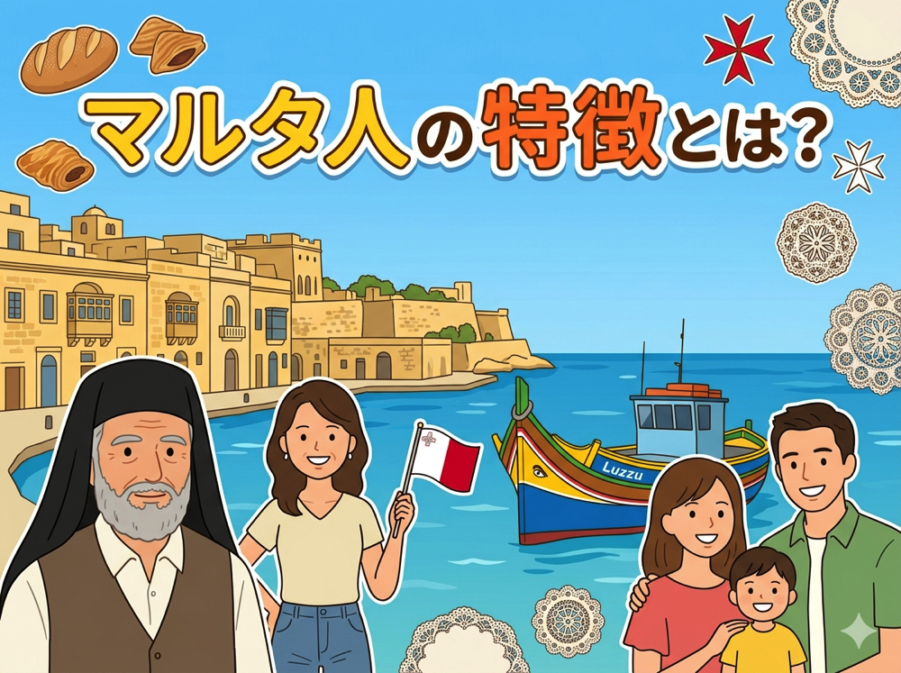 Malta| マルタ人の特徴とは?性格・国民性・文化・言語をわかりやすく解説