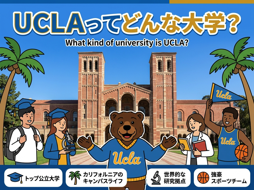 UCLA｜ UCLAってどんな大学？魅力・ランキング・留学方法をわかりやすく解説