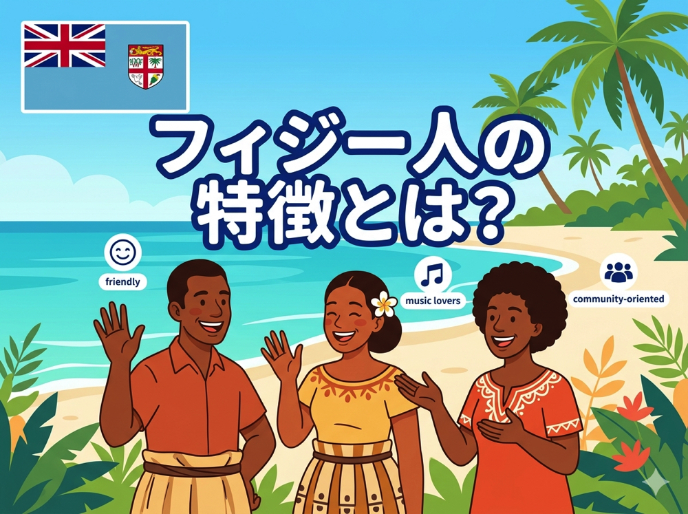 fiji｜ フィジー人の特徴とは？性格・文化・価値観をわかりやすく解説