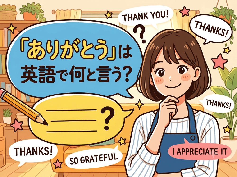 Thank you｜ 「ありがとう」は英語で何と言う？感謝の英語表現集