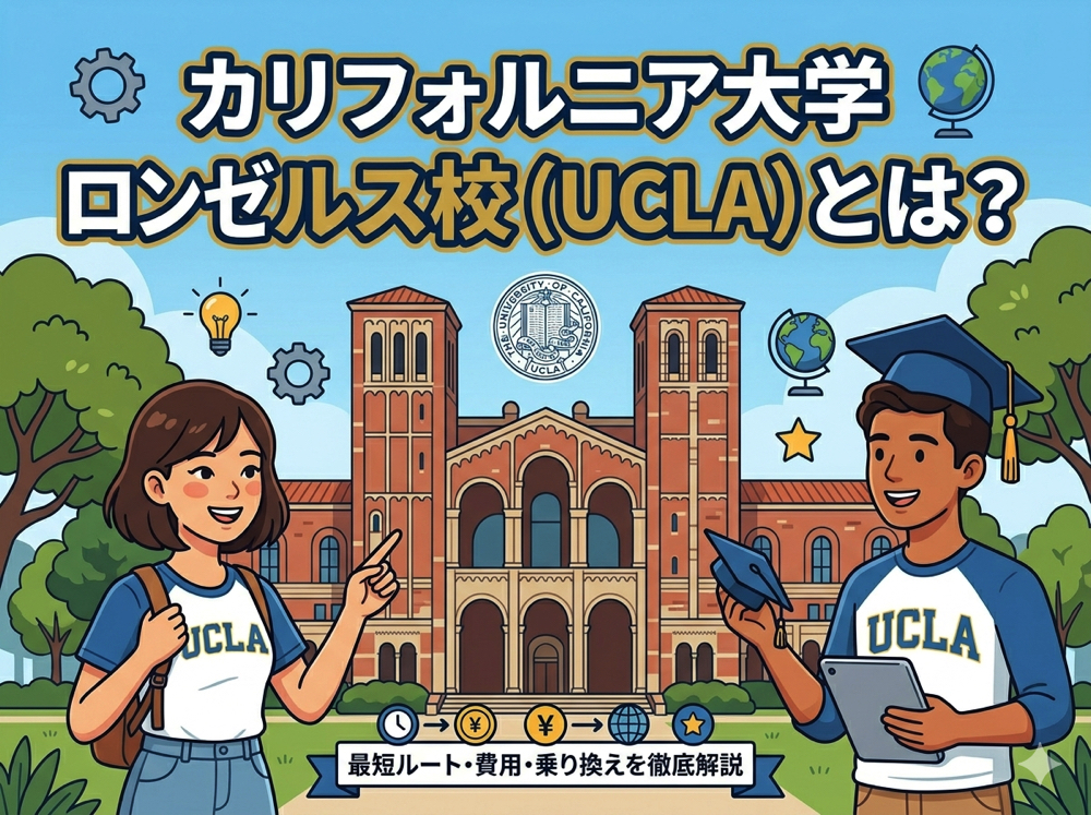 UCLA| カリフォルニア大学ロサンゼルス校(UCLA)とは?難易度・入学条件・学費・留学方法を徹底解説