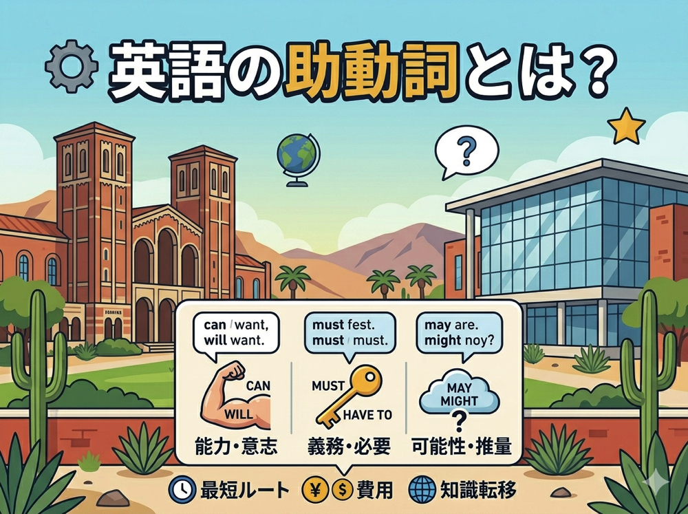 auxiliary verb| 英語の助動詞とは?会話でよく使う表現と覚え方を紹介
