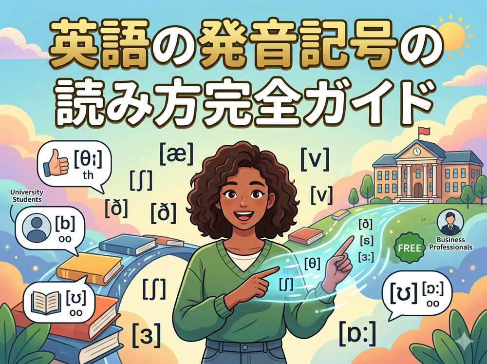 pronounce｜ 英語の発音記号の読み方完全ガイド｜発音が劇的に変わる学習法とは？
