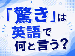 Surprise｜ 「驚き」は英語で何と言う？｜「Surprise・Amazement・Shock」の違いと使い分けを解説