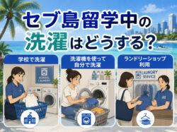 laundrycebu｜ セブ島留学中の洗濯はどうする？パターン別のやり方と失敗しないための注意点