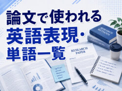 ronnbunn｜ 論文で使われる英語表現・単語一覧｜研究や仕事に役立つ基本表現を紹介