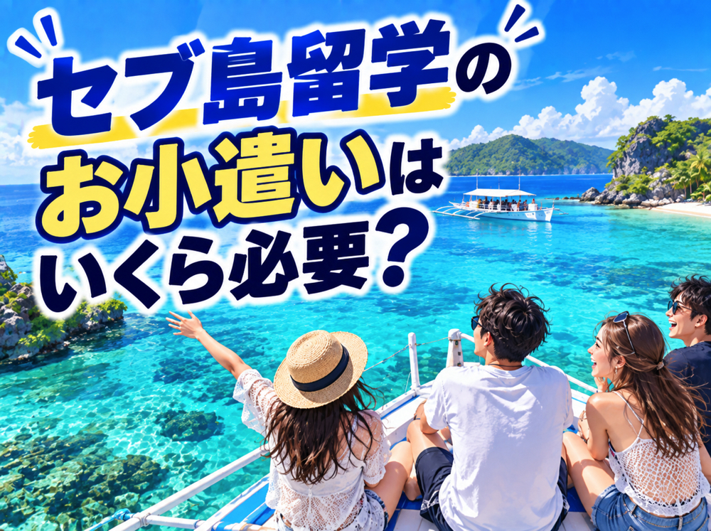 ceburyugaku okodukai｜ セブ島留学のお小遣いはいくら必要？期間別の相場と内訳を徹底解説